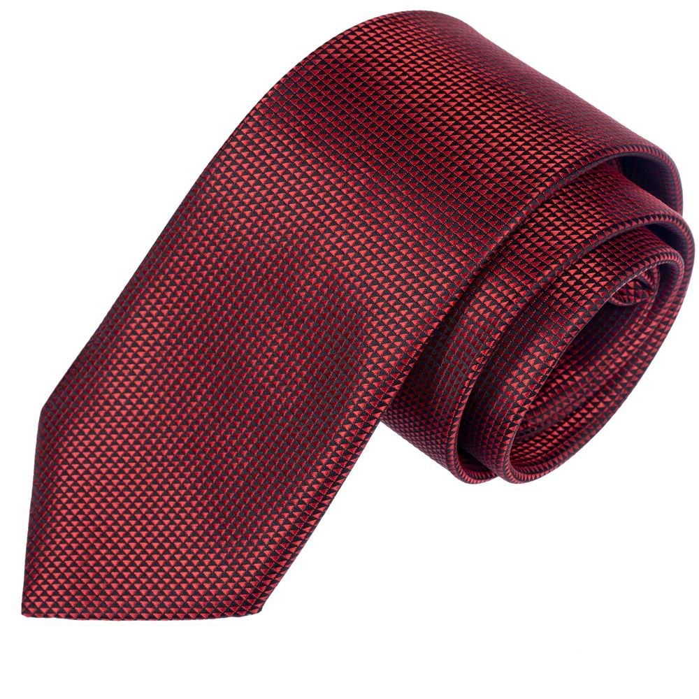 Red Triangles Handmade Necktie