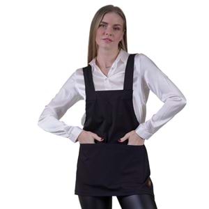 Navy Basic Double Pocket Apron for Chef